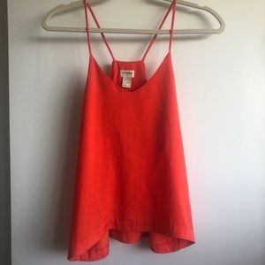 Bright orange tank top H&M conscious collection